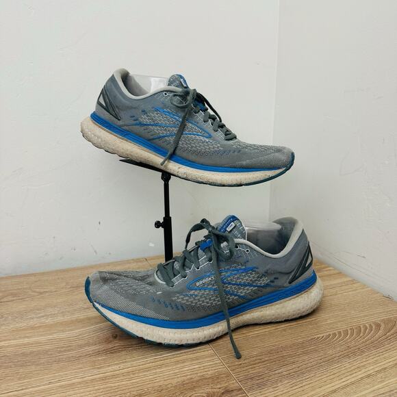 Brooks Glycerin 19 Gray And Blue Sneakers Men’s Size 12.5 main image 11